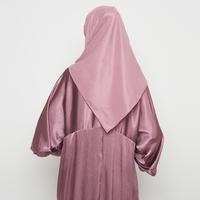 Gambar Hijab Segiempat Kerudung Jilbab Scarf Hijab Polos Warna Pink 115cm - Pink dari Dancus undefined 3 Tokopedia