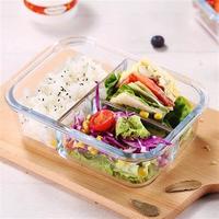 Gambar Aveline Kotak Makan Kaca Tebal Bisa Tahan Panas Lunch Box Microwave Food Container dengan Sekat Pemisah 2 dan 3 Kitchenware - Kotak Makan Kaca 2 Sekat Pink dari Aveline_NEW undefined 1 Tokopedia
