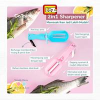 Gambar CATALINA - BPFS 01A Fish Scale 2in1 Knife | Pisau Pembersih Ikan - Blue dari LOZ INDONESIA undefined 3 Tokopedia