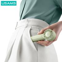 Gambar USAMS ZB288 Kipas Angin Portable High Speed Handheld Mini Fan 1200mAh - Putih dari USAMS ID Official undefined 3 Tokopedia