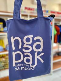 Gambar Totebag Khas Ngapak Oleh Oleh Purwokerto Tas Kecil Selempang Bahan Kain - 1 dari Kaos Ngapak_NEW undefined 1 Tokopedia
