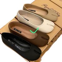 Gambar Sepatu flat Wanita jempol kaki Coklat import Guangzhou Cina merk Happy feeling, dapat digunakan sehari hari karna terbuat dari bahan yang ringan berfungsi untuk menemani setiap langkahmu. - 36, Coklat dari Namora Storee. undefined 4 Tokopedia
