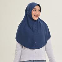 Gambar Rabbani [Navy Series] - Kerudung Sekolah Instan Rabbani Original Warna Navy Biru Dongker - INNOVA LX , XL dari Rabbani singaparna undefined 3 Tokopedia