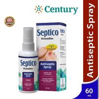 Gambar Septico Antiseptic Spray 60ml Octenidine - Antiseptik Luka Transparan dari Apotik Century undefined 1 Tokopedia