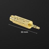 Gambar Adapter RConnect Kepala Plug Converter 6.35mm ke 3.5mm Headphone Jack Connector Head dari RTZstoree undefined 5 Tokopedia