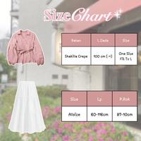 Gambar DazzelChic 3 In 1 Set AB313 - One Set Korean Style Hijab Outfit Hangout ke Pantai Setelan Wanita Kekinian Ootd Bukber Blouse Oary + Rok Susun Ruffle - one set non hijab dari dazzelchic undefined 4 Tokopedia
