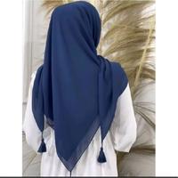 Gambar Segiempat Bella Tassel / segiempat bella jambul bahan BELLA SQUARE Simple Jilbab Lembut Muslim Square Kerudung Nyaman - Soft Sage dari Ny Ipunk Rabbani_NEW undefined 3 Tokopedia