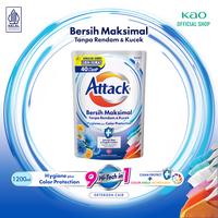 Gambar [Exclusive Ireztia] Attack Hygiene Plus 1200ml Twinpack - Deterjen Cair Untuk Mesin Cuci dari KAO Indonesia undefined 2 Tokopedia