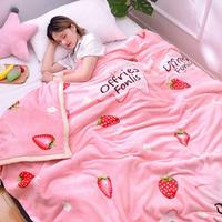 Gambar Selimut Bulu Halus 150x200 Motif Strawberry Keren Murah Berkualitas Kado Kain - STRAWBERRY 150 dari istanaselimut_NEW undefined 1 Tokopedia