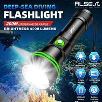 Gambar SENTER SELAM ALSEA 4000 LUMENS, COCOK UNTUK SPEARFISHING MALAM, SCUBA DIVING. - SENTER ONLY dari ALSEAALWAYSEA undefined 1 Tokopedia
