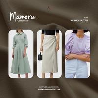 Gambar Mamoru Toyobo Twill Kain Katun Premium harga per 0,5 yard Ecer Kemeja - 52-Bottle Green dari Aneka Sandang Textile undefined 5 Tokopedia
