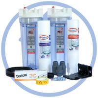 Gambar Paket Filter Air Kotor 2 tahap EUGEN CLEAR 10 inch / Filter Air Sumur / Filter Air Tanah (S-S) - 03, 03, 1/2 dari Ammar Filter undefined 2 Tokopedia