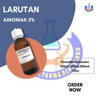 Gambar AMONIAK 5% (100ml,250ml,500ml,1 liter) dari medika alkesindo undefined 1 Tokopedia