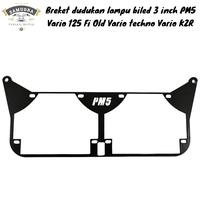 Gambar Breket dudukan lampu biled 3 inch PM5 Vario 125 fi old Vario techno Vario KZR SVM55 - BREKET BILED 3 INCH PM5 dari Samudra Variasi Motor undefined 2 Tokopedia