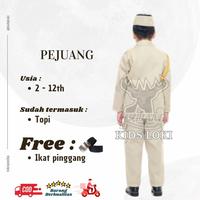 Gambar baju profesi anak laki-laki seragam pejuang anak pakaian veteran anak TERLARIS|BEST QUALITY|BEST SELLER - 2 (4-5th) dari jukina Shop2 undefined 2 Tokopedia