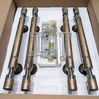 Gambar Handle pintu barble motif emas gold antik 45cm gagang pintu mewah minimalis - 4biji+1set body kunci, 35cm dari New Langgengjaya07 undefined 1 Tokopedia