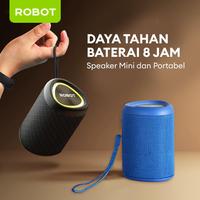 Gambar [Exclusive Live deamazack] ROBOT RB120 Speaker Bluetooth 5.3 RGB Waterproof IPX4 Portable 8 Jam Putar Musik Speaker  Wireless Bass Outdoor Indoor Garansi 1 Tahun [Bisa COD] - Black dari RobotSmartPower undefined 3 Tokopedia