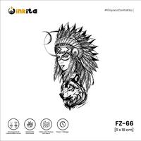 Gambar tato temporer premium semi permanen tattoo fruit ink tatto wanita dayak Tatoo cewe Temporary chromogenic - GZ-1208 dari Inkita Official undefined 4 Tokopedia