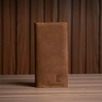 Gambar Dompet Kulit Sapi Asli Premium Panjang Pria Original Crazy Horse Prabu Long Wallet Kartu Cowok Terbaru dengan 10 Slot Atm 3 Ruang Uang Eksklusif - Coklat dari NobleHide undefined 1 Tokopedia