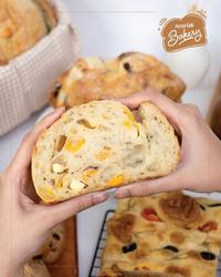 Gambar Country Cranberry Cheese Walnut - 100% Sourdough Country Bread Long Fermentation 300gr dari Nourish Indonesia BSD Tangerang Selatan undefined 4 Tokopedia