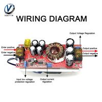 Gambar 1800W 40A 1500W 30A 1200W 20A DC-DC Boost Converter Step Up Power Supply Module 10-60V To 12-90V Adjustable Voltage Charger dari arifalstoreid undefined 5 Tokopedia