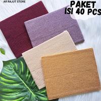 Gambar Paket Usaha Ciput Rajut 1 Warna Premium Anisa Salur -Basic daleman kerudung Dewasa - 40 Pcs Jilbab Manset Dalaman Karet dari Ar RajutStore undefined 1 Tokopedia