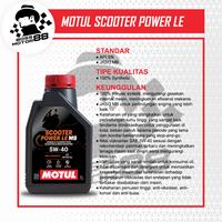 Gambar Motul 4T Scooter Power Le 5W-40 1L Oli Motul Motor Matic Original Mesin Motorcycle dari Boss Motor 88 undefined 5 Tokopedia