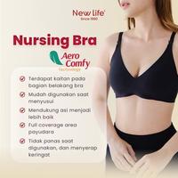 Gambar New Life Bra Menyusui Nursing Bra BH Menyusui - B1S1 Aero Comfy Bahan Premium Memudahkan Direct Breastfeeding Ibu Traveling Mudik Bra Pompa Asi Bra Hamil Ibu - M, Nude dari Pumpkin Babies undefined 3 Tokopedia
