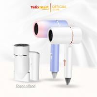 Gambar Hair Dryer Lipat 600 Watt HM-21-6F Pengering Rambut Dingin Panas Portable Silent - Biru-pink dari Telixmart Indonesia undefined 1 Tokopedia