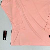 Gambar Kaos Cewek Lengan Panjang Distro Wanita W092 Free Stiker Katun Baju Atasan T-Shirt Combed Sablon Simple High Oversize Motif - Peach, M dari RENEBUY undefined 5 Tokopedia