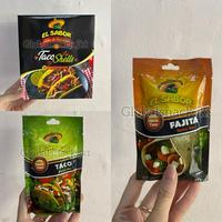 Gambar ￼EL SABOR SPICES MIX TACO / FUJITA FAJITA - ELSABOR TACO SHELLS - MEXICAN - FAJITA SPICES dari Globalsnackjkt undefined 1 Tokopedia