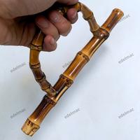 Gambar Gagang Tas Bentuk D Ring Bambu | Handle Bag Accessories Handbag DIY - Gagang_D 10x14cm dari PT MUSANGANYAR TERRBARRRRU undefined 5 Tokopedia
