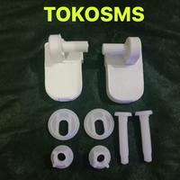 Gambar engsel TC505SW baut tutup kloset TC505S untuk toto closet duduk TC 505  W - Warna dari Tokosms undefined 1 Tokopedia