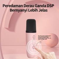 Gambar K1 Mini Speaker Audio Nirkabel Karaoke Wireless Speaker Bluetooth Plus  Mic set Speaker karoke With 2 Microphone 3D Stereo Amplifier Party - K1-Putih 2 Mic dari NURUL119 undefined 5 Tokopedia