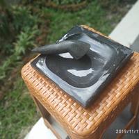 Gambar Cobek Batu Granit Keras dan Berat Ukuran 20cm + Ulekan Batu Kali Super Halus - Ukuran Panjang 20cm dari MunTHuCom undefined 2 Tokopedia