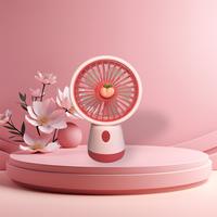 Gambar Kipas Angin Mini Portable Handheld Fan Lucu Viral 3-Speed Wind USB Charge - Kuning dari codytools undefined 5 Tokopedia