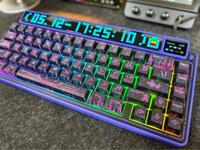 Gambar LEOBOG AMG65 65% Dot Matrix Gasket + Color Screen Custom Wireless Bluetooth 3-Mode Trimode Mechanical Gaming Keyboard dari PROTECHCOM undefined 2 Tokopedia