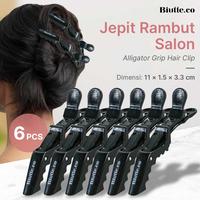 Gambar Biutte.co Jepit Rambut Salon Barber Hair Alligator Clip Grip 6PCS - L05 - Biru dari Biutte.co Store undefined 2 Tokopedia