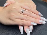 Gambar Cincin Berlian Model ''R'' Wanita Victory - Ring Terbaru VIC 1225 dari Glowmart ID undefined 5 Tokopedia