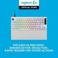 Logitech G PRO X2 RAPID TKL Tenkeyless 8K Magnetic Analog Rapid Trigger Gaming Keyboard with OLED Display - foto 3