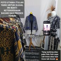 Gambar Baju Dress Wanita Tenun Etnik Jepara Termurah Original Tenun kode 281 - S dari Mahavir Collection undefined 2 Tokopedia
