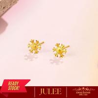 Gambar JULEE [100% EMAS MURNI 18K] ANTING-ANTING SALJU EMAS 18K | BERAT 0,03 GRAM, UKURAN 1,5 CM | ANTING-ANTING YANG INDAH DAN ELEGAN | HADIAH LIBURAN - Anting Salju dari Cold ID undefined 2 Tokopedia