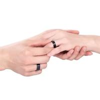 Gambar CINCIN PRIA WANITA POLOS HITAM CINCIN TITANIUM ANTI KARAT ANTI LUNTUR - HITAM POLOS, 16 dari Hamza necklace undefined 4 Tokopedia