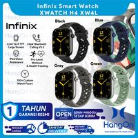 Gambar Infinix Smart Watch XWATCH 3 / H4 Smartwatch Waterproof XW3 270mAh / XW4L 300mAh IP68 Water Proof Water Resistance - XW4L - Black dari HangOn Official Store undefined 1 Tokopedia