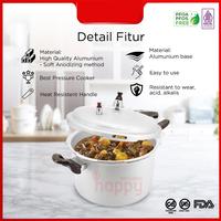 Gambar Panci Presto Maxim 12 Liter Pressure Cooker 12 Liter / 27 CM Pelunak Daging dari Happy Kitchen Surabaya undefined 5 Tokopedia