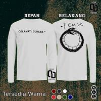 Gambar Baju Kaos FEAST - CELAMAT / CUKCES Cotton combed 24s Tebal Kaos Band FEAST Tshirt Premium - Hitam, M dari Okledistro undefined 4 Tokopedia