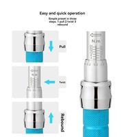 Gambar TOOPRE Universal Torque Wrench Set 1/4" 2-24Nm Double Scale Bike Torque Wrench Motor Bicycle Maintenance Repair Kit Spanner Key dari Candraaa Sriyatii undefined 2 Tokopedia