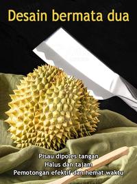 Gambar Pisau Durian Premium / Pisau Khusus Buah Durian / Pisau Tempa 4CR13 / Gagang Baja Anti Slip & Tajam Tahan Lama - NO.2 dari OITA ONLINE undefined 1 Tokopedia