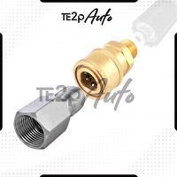 Gambar Te2p Auto Adaptor Nepel Swivel Anti Kusut M14 Female Ke M14 Male Set 2 Pcs Konektor Sambungan Mesin Ke Selang Selang Ke Gun Ukuran M14 Adapter Penyambung Selang Quick Release Mesin Jet Cleaner High Pressure Washer Steam Cuci Mobil Car Kendaraan Motor QRJ dari Te2p Hardware undefined 3 Tokopedia