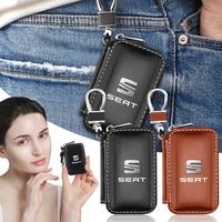 Gambar 1Pcs Leather Emblem Car Key Case Keychain Zipper Key Case Bag For SEAT Cupra Leon 5f Ibiza 6l 6j Leon 1p Cushion Altea Xl Leon dari GROSIR TEPLONA TRRBARRRRU undefined 1 Tokopedia